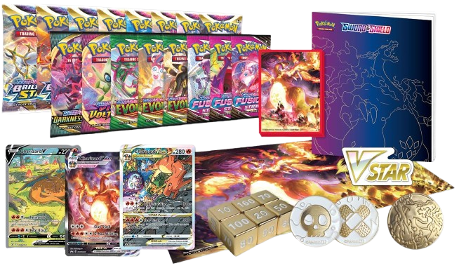 Collezione Ultra Premium Spada e Scudo Charizard