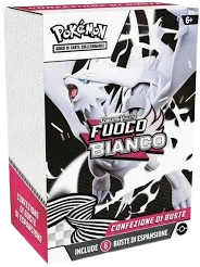 Pokemon - fuoco bianco  bundle da 6 bustine